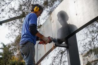 Obras en el Memorial de ex presas políticas Obras en el Memorial de ex presas políticas