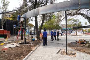 Obras en el Memorial de ex presas políticas Obras en el Memorial de ex presas políticas