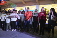 Entrega de terrenos a cooperativas en la zona del ex Mercado Modelo