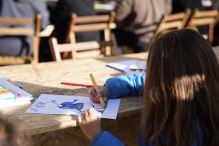 Explanada de Dibujo, 21ª feria del libro Infantil y Juvenil