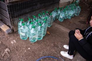 Reparto de agua a merenderos por crísis hídrica Reparto de agua a merenderos por crísis hídrica, 30 de mayo de 2023