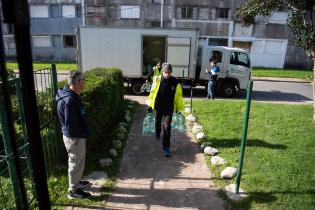 Reparto de agua a merenderos por crísis hídrica, 30 de mayo de 2023