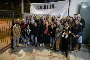 Encuentro de la intendenta Carolina Cosse con miembros de la cooperativa Innovación Crece Desde el Pie 