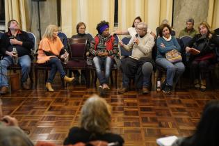Reunión con concejales vecinales por crísis hídrica Reunión con concejales vecinales por crísis hídrica