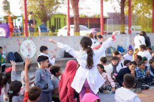 Encuentro de básquet de escuelas de Casavalle en el Centro Cívico Luisa Cuesta