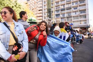 Llegada de la selección uruguaya de fútbol sub 20 ganadora de la Copa del Mundo