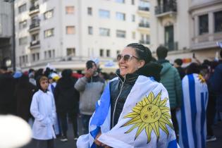 Llegada de la selección uruguaya de fútbol sub 20 ganadora de la Copa del Mundo