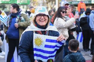 Llegada de la selección uruguaya de fútbol sub 20 ganadora de la Copa del Mundo