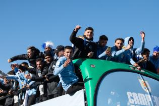 Llegada de la selección uruguaya de fútbol sub 20 ganadora de la Copa del Mundo Llegada de la selección uruguaya de fútbol sub 20 ganadora de la Copa del Mundo