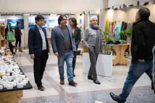 Inauguración de Rocha se muestra en el atrio de la Intendencia