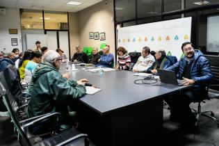 Reunión de la División Limpieza de la Intendencia de Montevideo con Concejales Vecinales en el Municipio D Reunión de la División Limpieza de la Intendencia de Montevideo con Concejales Vecinales en el Municipio D