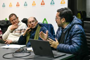 Reunión de la División Limpieza de la Intendencia de Montevideo con Concejales Vecinales en el Municipio D