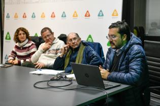 Reunión de la División Limpieza de la Intendencia de Montevideo con Concejales Vecinales en el Municipio D