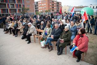Inauguración de escultura en homenaje a Pepe D'Elía en el marco de la conmemoración de su natalicio Inauguración de escultura en homenaje a Pepe D'Elía en el marco de la conmemoración de su natalicio