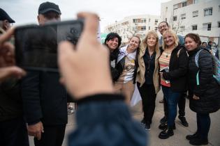 Inauguración de escultura en homenaje a Pepe D'Elía en el marco de la conmemoración de su natalicio