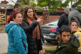 Recorrida por barrio Aquiles Lanza Recorrida por barrio Aquiles Lanza