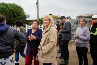 Recorrida por barrio Aquiles Lanza Recorrida por barrio Aquiles Lanza