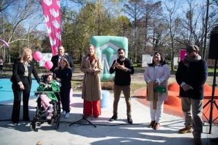 Inauguración de juegos accesibles en el Jardín Botánico