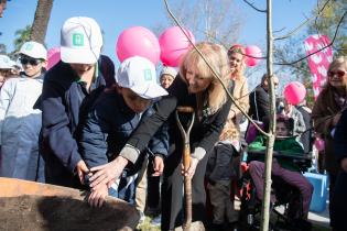 Inauguración de juegos accesibles en el Jardín Botánico