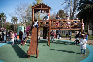 Inauguración de juegos accesibles en el Jardín Botánico