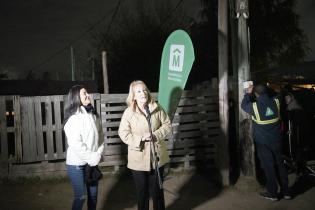 Intervención de Montevideo Avanza en Iluminación en el barrio 23 de diciembre Intervención de Montevideo Avanza en Iluminación en el barrio 23 de diciembre