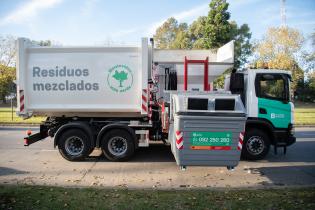 Colocación de contenedores en el Municipio D