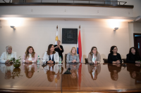 Firma de convenio entre la Intendencia de Montevideo y el Instituto Nacional de Inclusión Social Adolescente