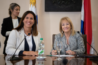Firma de convenio entre la Intendencia de Montevideo y el Instituto Nacional de Inclusión Social Adolescente