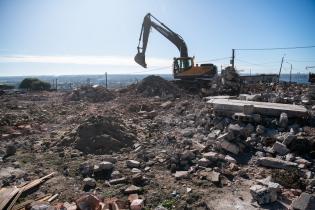 Demolición del parador del Cerro