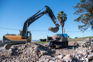 Demolición del parador del Cerro