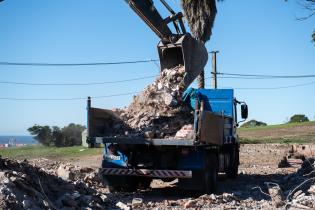 Demolición del parador del Cerro