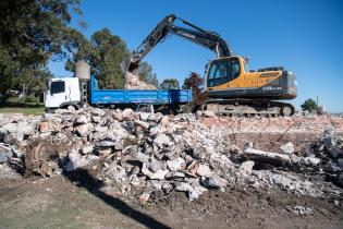 Demolición del parador del Cerro Demolición del parador del Cerro