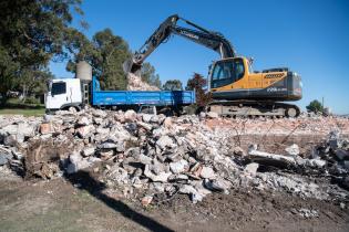 Demolición del parador del Cerro