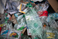 Retiro de materiales reciclables del Ecocentro del barrio Buceo