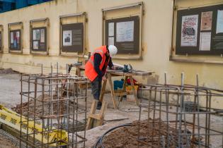 Obras en la calle Rincón en el marco del programa Late Ciudad Vieja Obras en la calle Rincón en el marco del programa Late Ciudad Vieja , 03 de julio de 2023
