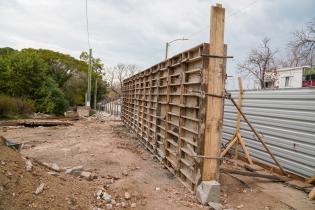 Avance de obras de renovación en Villa Dolores en el marco del programa Montevideo Avanza , 04 de julio de 2023