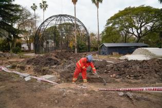 Avance de obras de renovación en Villa Dolores en el marco del programa Montevideo Avanza , 04 de julio de 2023