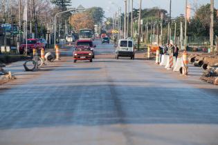 Avance de obras en Avda. Pedro de Mendoza entre Domingo Arena y Coralio Lacosta