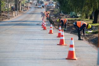 Avance de obras en Avda. Pedro de Mendoza entre Domingo Arena y Coralio Lacosta