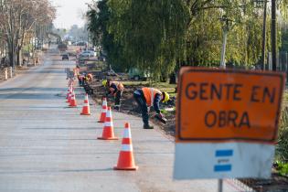 Avance de obras en Avda. Pedro de Mendoza entre Domingo Arena y Coralio Lacosta