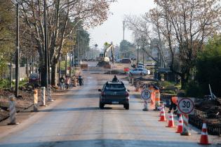 Avance de obras en Avda. Pedro de Mendoza entre Domingo Arena y Coralio Lacosta