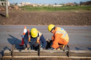 Avance de obras en Avda. Pedro de Mendoza entre Domingo Arena y Coralio Lacosta