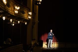 Espectáculo artístico en el Teatro Solís por el Seminario Internacional sobre Destinos Turísticos Inteligentes Espectáculo artístico en el Teatro Solís por el Seminario Internacional sobre Destinos Turísticos Inteligentes