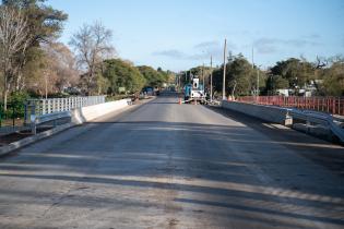 Avance de obras en Luis Batlle Berres. 7 de julio de 2023