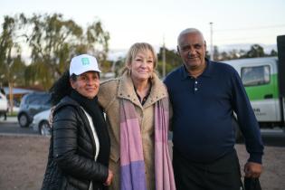 Inauguración de plaza ubicada en el barrio 40 Semanas 