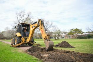 Avance de obras en el Parque Rivera Avance de obras en el Parque Rivera, 11 de julio de 2023