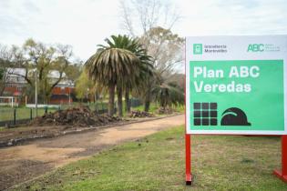 Avance de obras en el Parque Rivera, 11 de julio de 2023