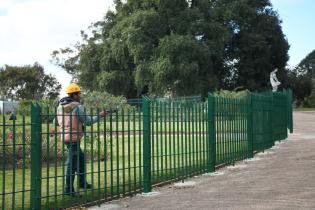 Avance de obras en el Rosedal del Prado