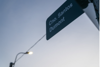 Encendido de luces en Santos Dumont 