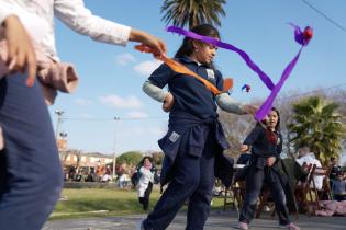 Peatonal barrial en la Plaza Alba Roballo, Municipio D